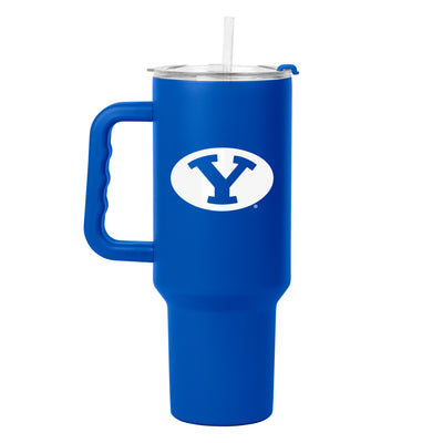 Brigham Young 40oz Flipside Powder Coat Tumbler - Logo Brands