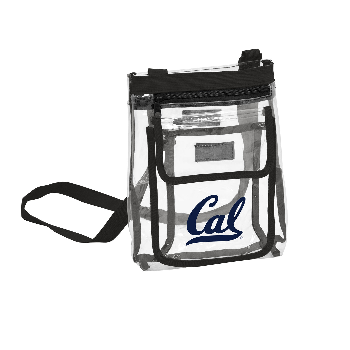 University of California, Berkeley Navy Clear Crossbody f/ Primary Logo