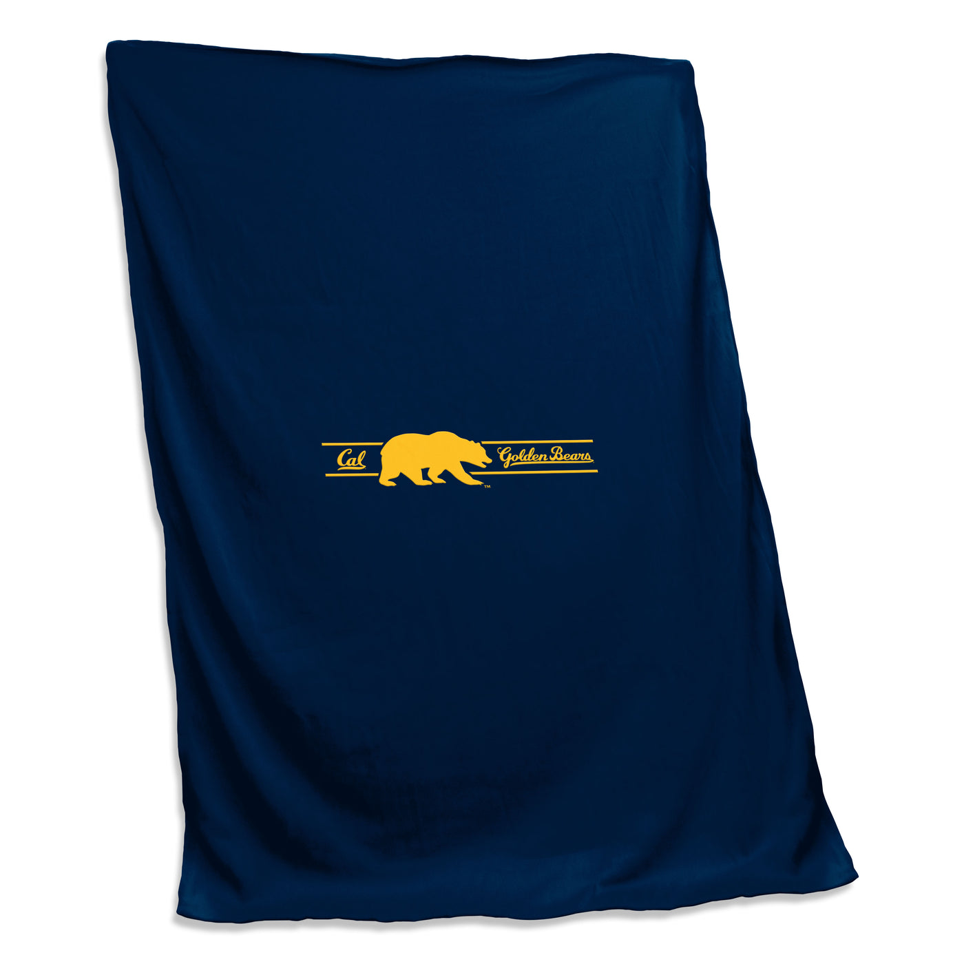 Cal-Berkeley Campus Colors Sweatshirt Blanket (Screened)