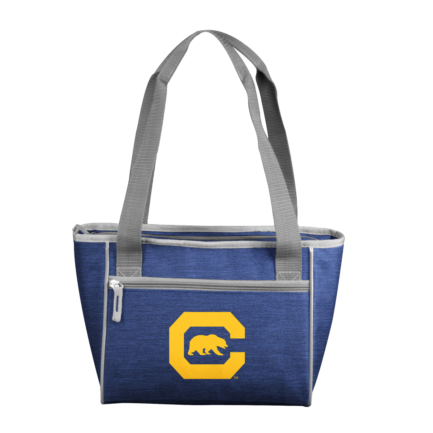Cal Berkeley Crosshatch 16 Can Cooler Tote