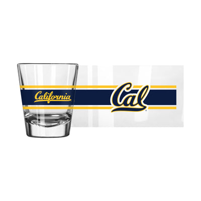 California Berkeley 2oz Stripe Shot Glass - Logo Brands