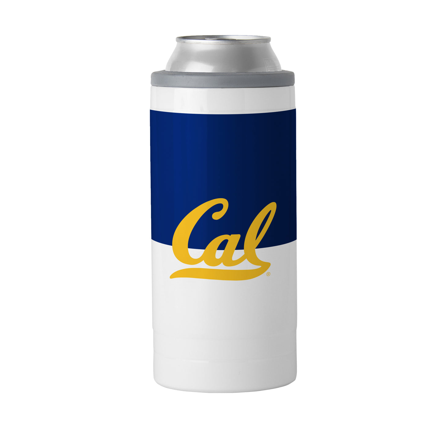 Cal Berkeley 12oz Colorblock Slim Can Coolie