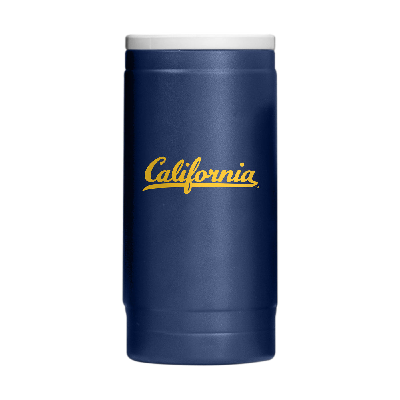 California Berkeley 12oz Flipside Powder Coat Slim Can Coolie