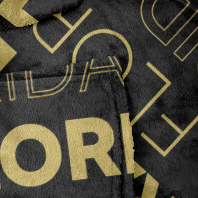 Central Florida Classic Fleece Throw