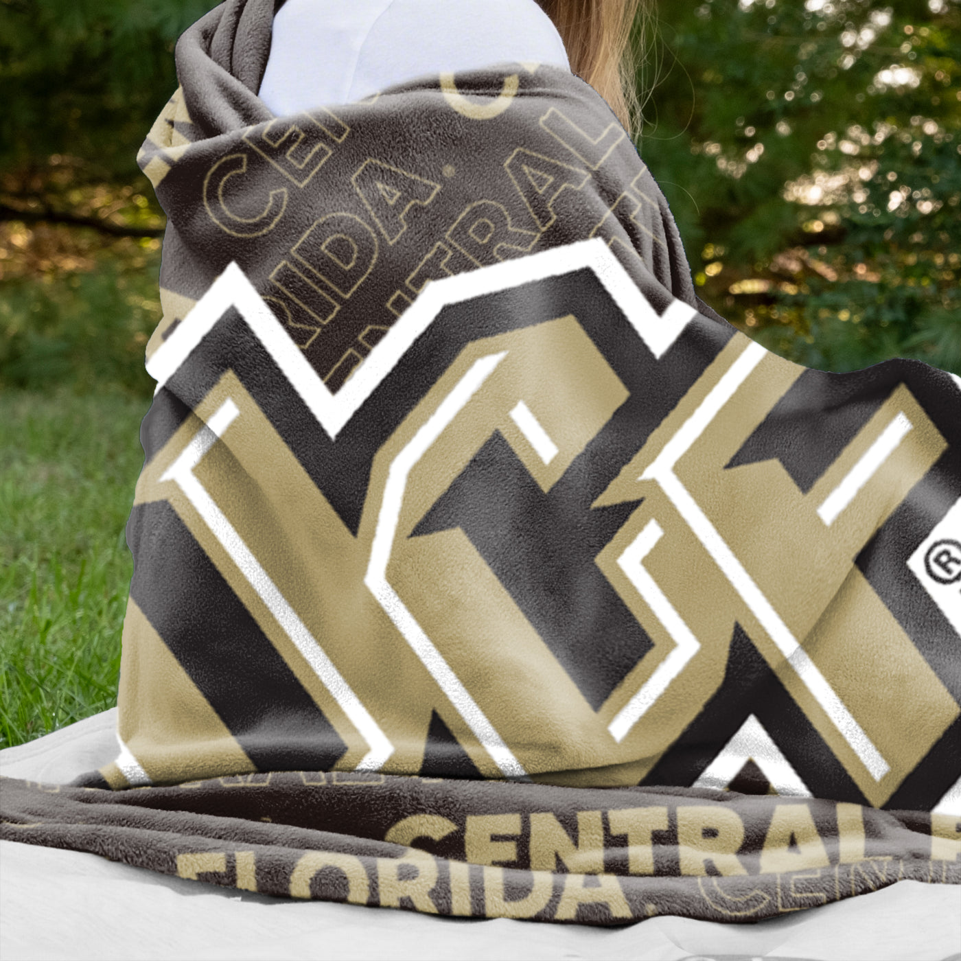 Central Florida Classic Fleece Throw