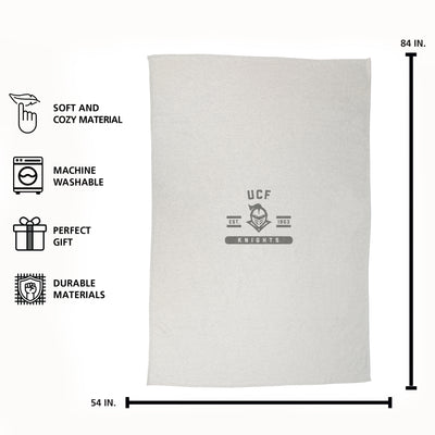 Central Florida Oatmeal Sweatshirt Blanket - Logo Brands