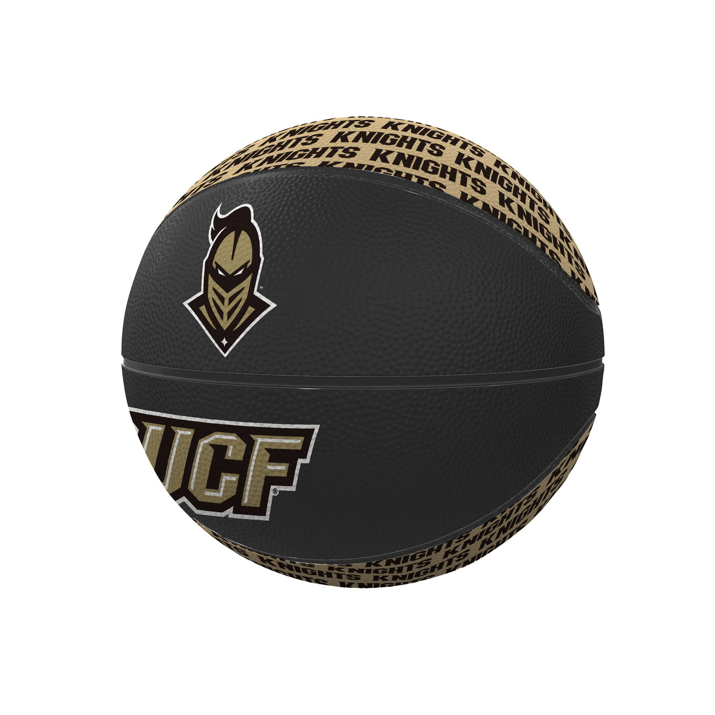 Central Florida Repeating Logo Mini-Size Rubber Basketball