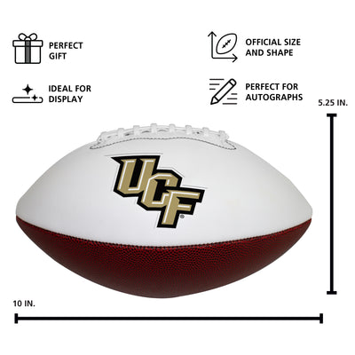 Central Florida Official-Size Autograph Football - Logo Brands
