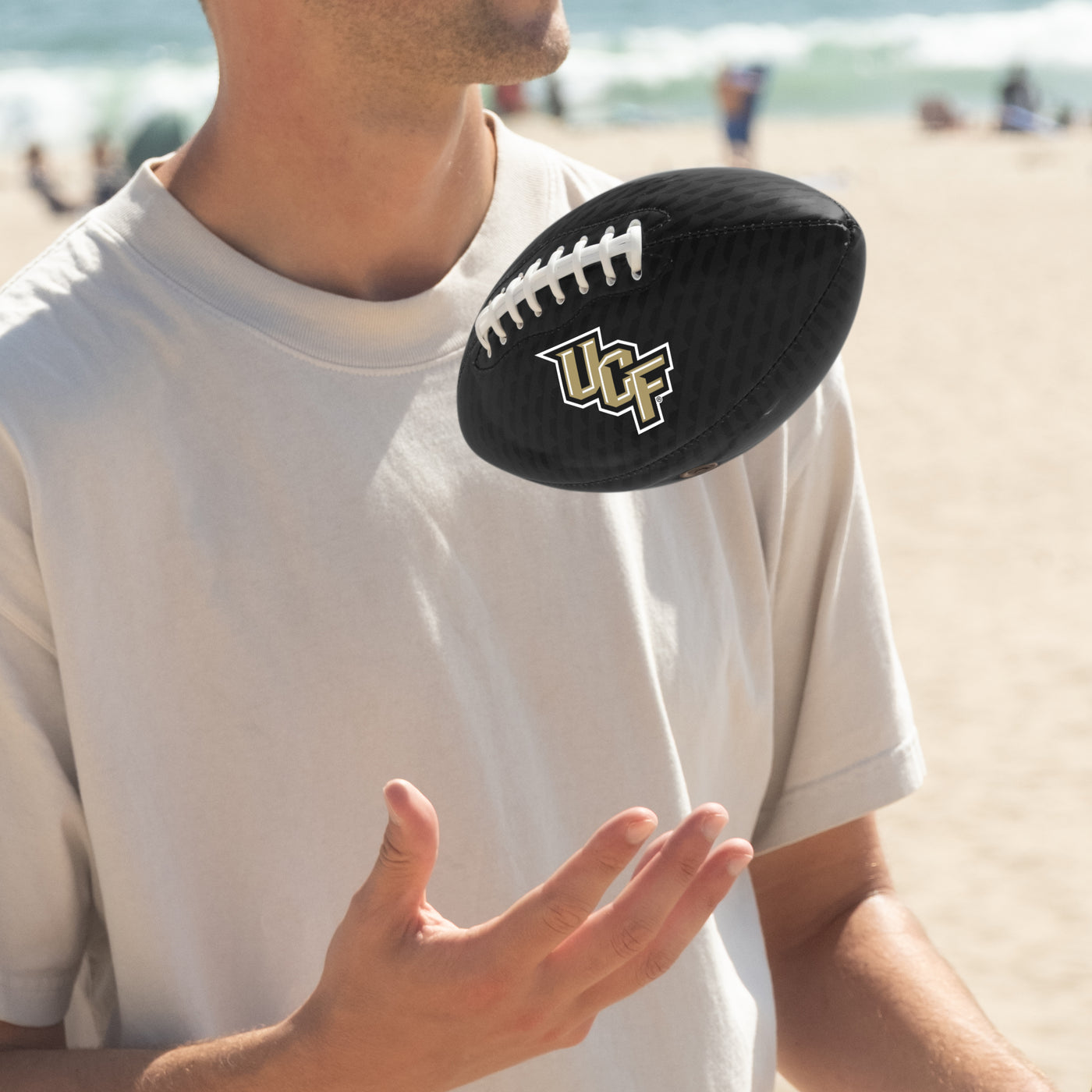 Central Florida Carbon Fiber Mini Size Glossy Football