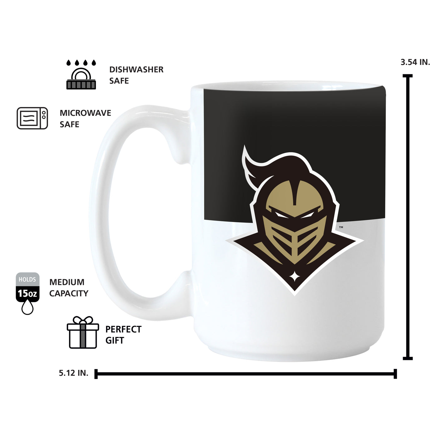Central Florida 15oz Colorblock Sublimated Mug