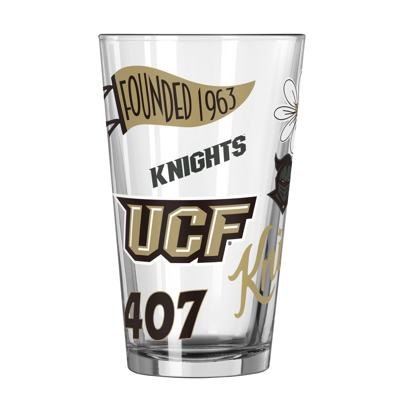 Central Florida 16oz Native Pint Glass