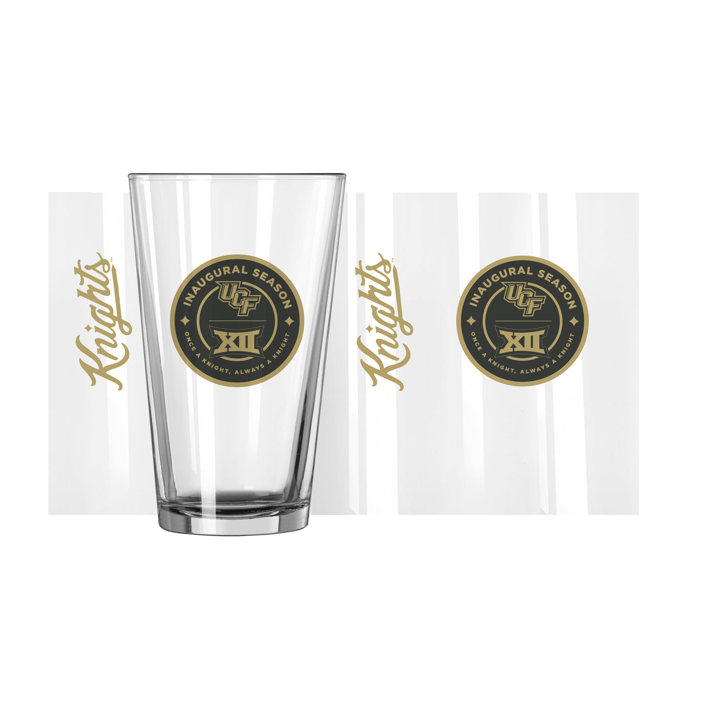 Central Florida BIG12 Inaugural Season 16oz Pint Glass