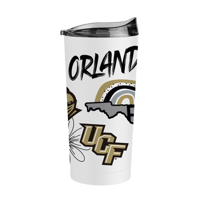Central Florida 20oz Native Powder Coat Tumbler
