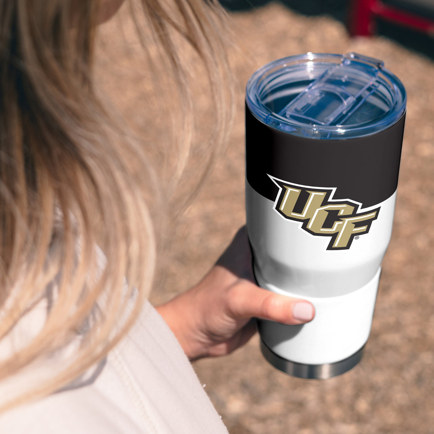 Central Florida 30oz Colorblock Stainless Steel Tumbler