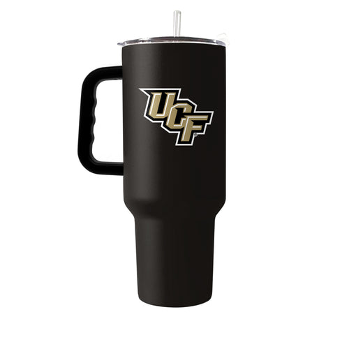 Central Florida 40oz Flipside Powder Coat Tumbler by Logo Brands, durable stainless steel drinkware with a colorful Florida design.