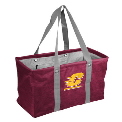 Central Michigan Crosshatch Picnic Caddy - Logo Brands