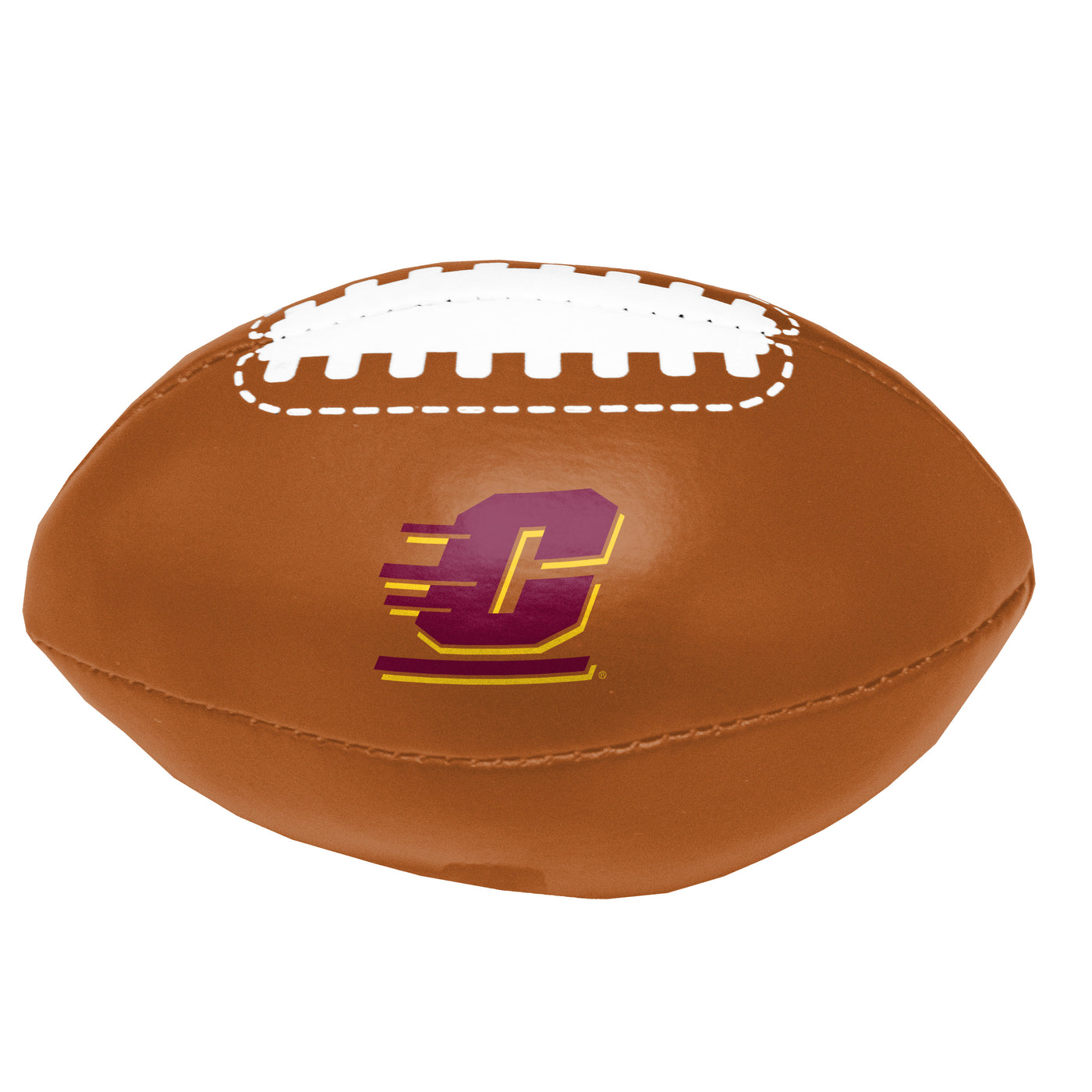 Central Michigan Composite Brown Micro Soft Football