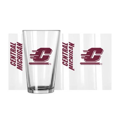Central Michigan 16oz Gameday Pint Glass