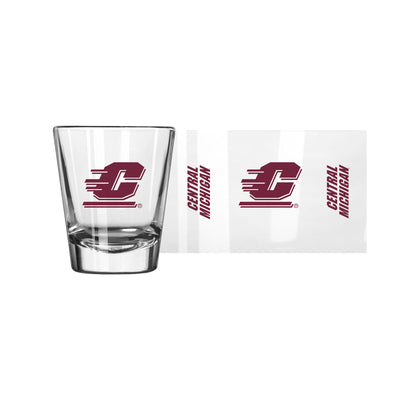 Central Michigan 2oz Gameday Shot Glass