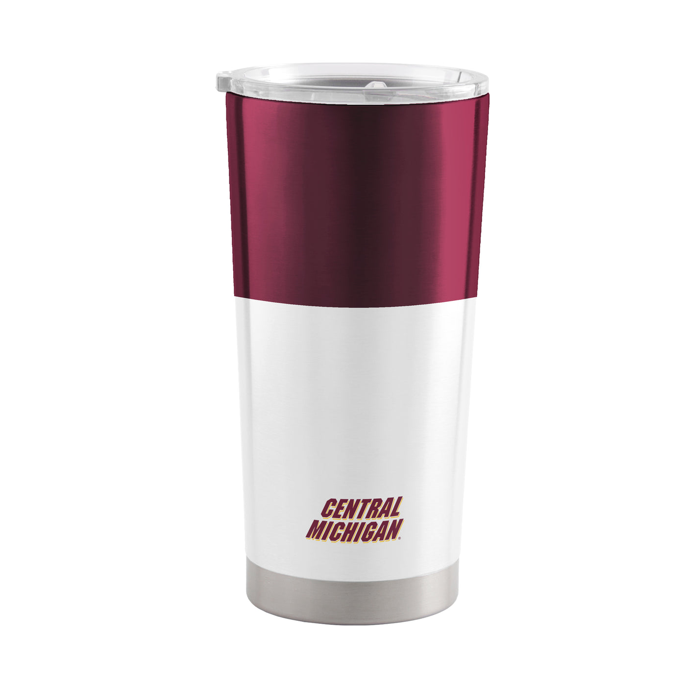 Central MI 20oz Colorblock Stainless Tumbler
