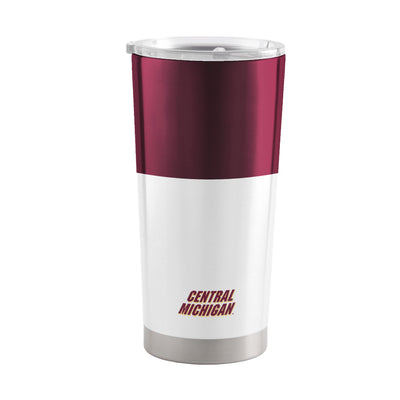Central MI 20oz Colorblock Stainless Tumbler