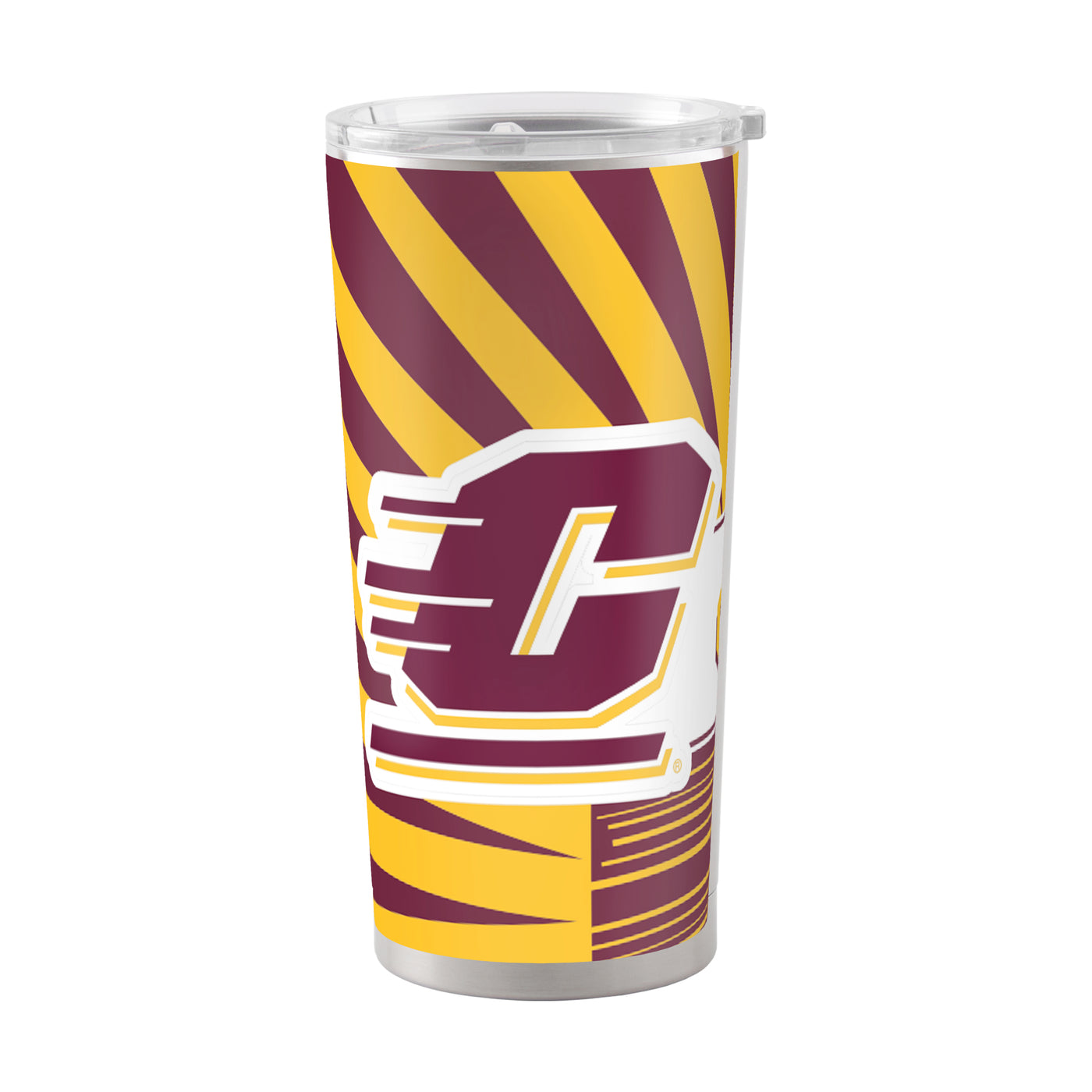 Central Michigan 20oz Mascot Stainless Tumbler