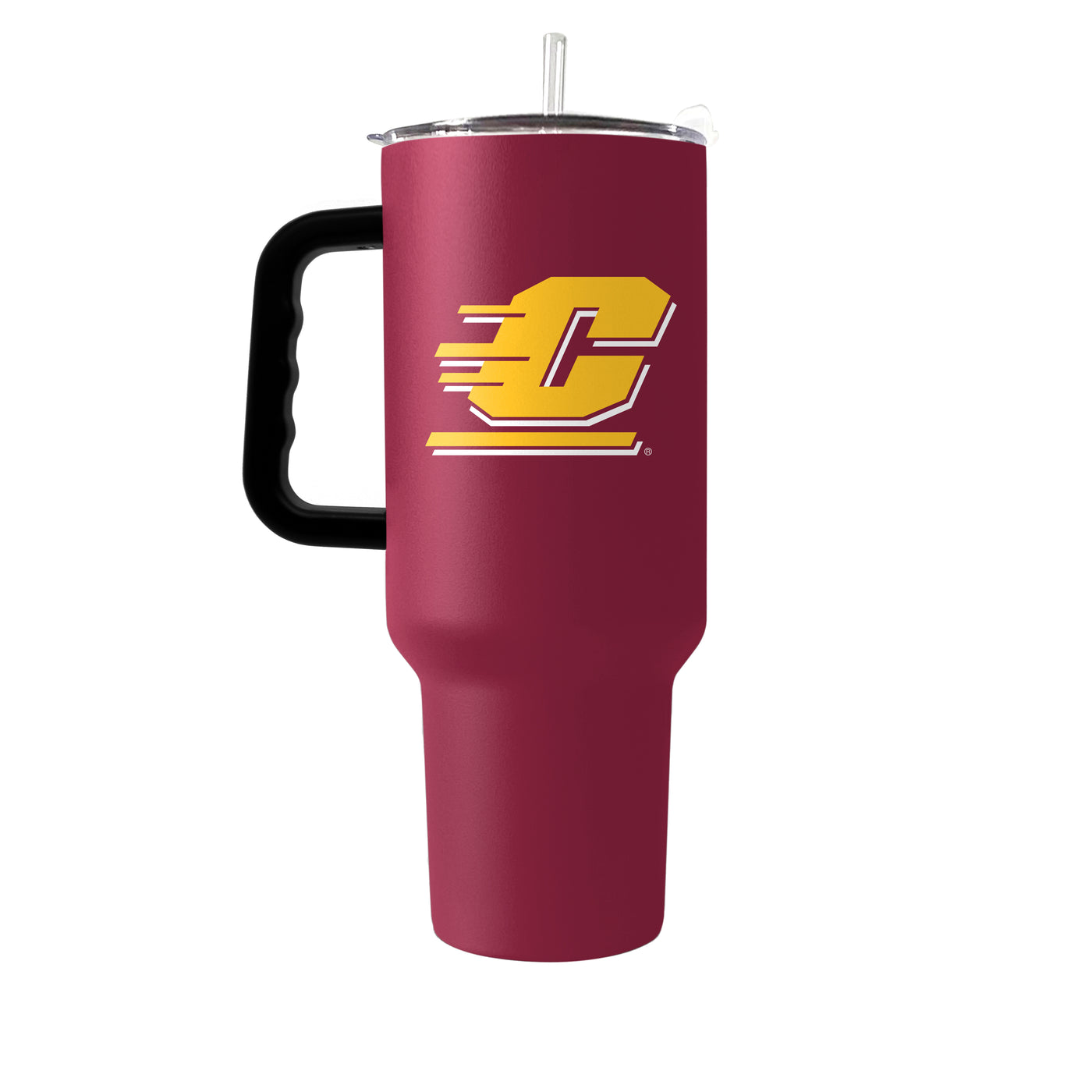 Central Michigan 40oz Flipside Powder Coat Tumbler