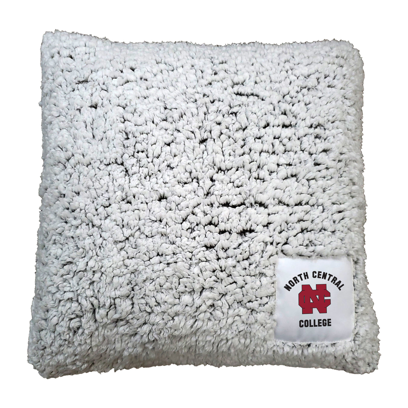 North Central College Frosty Throw Pillow