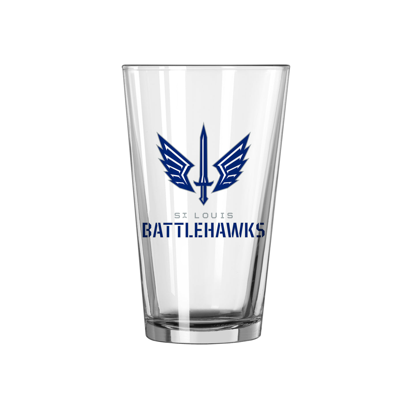 St Louis Battlehawks 16oz Gameday Pint Glass