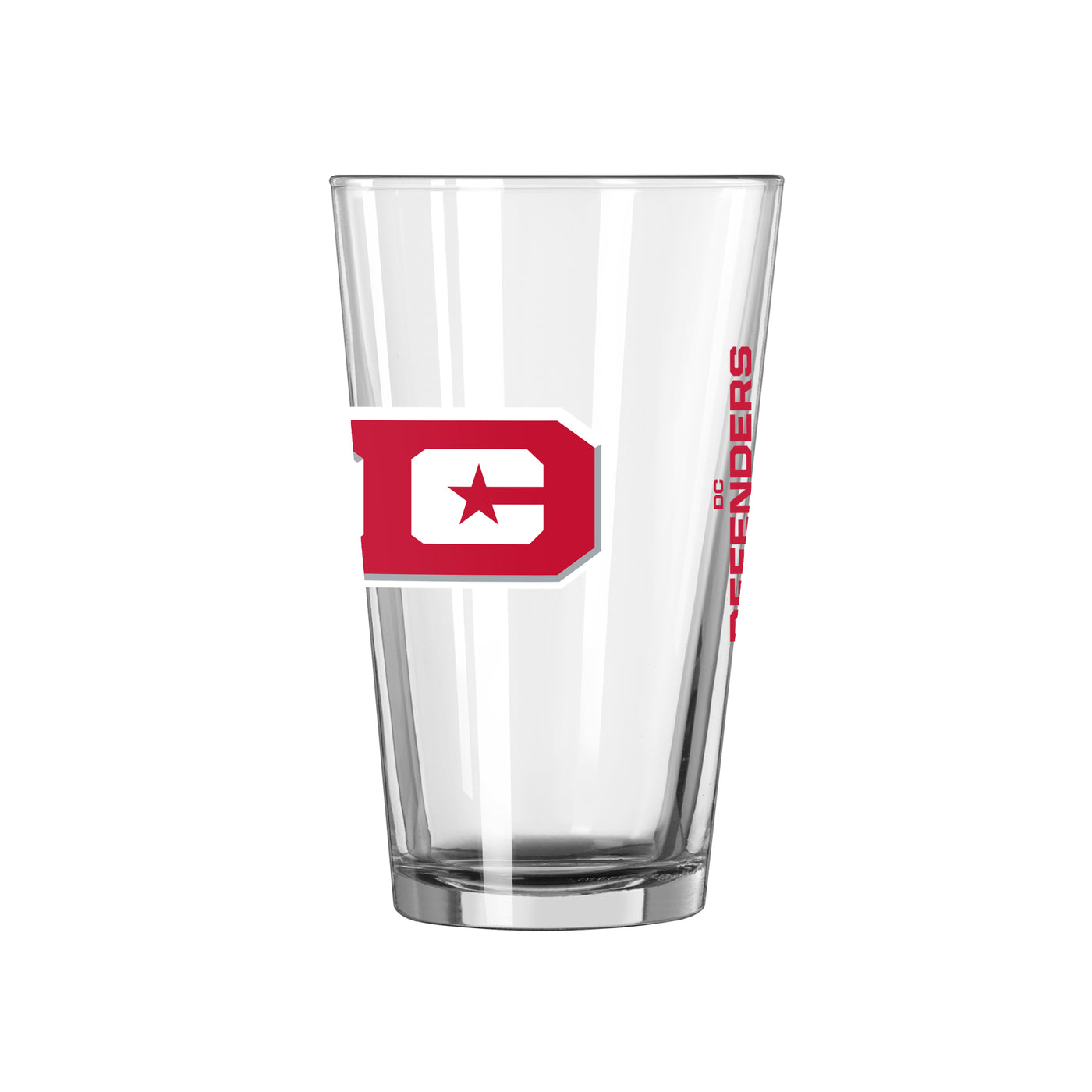 DC Defenders 16oz Gameday Pint Glass