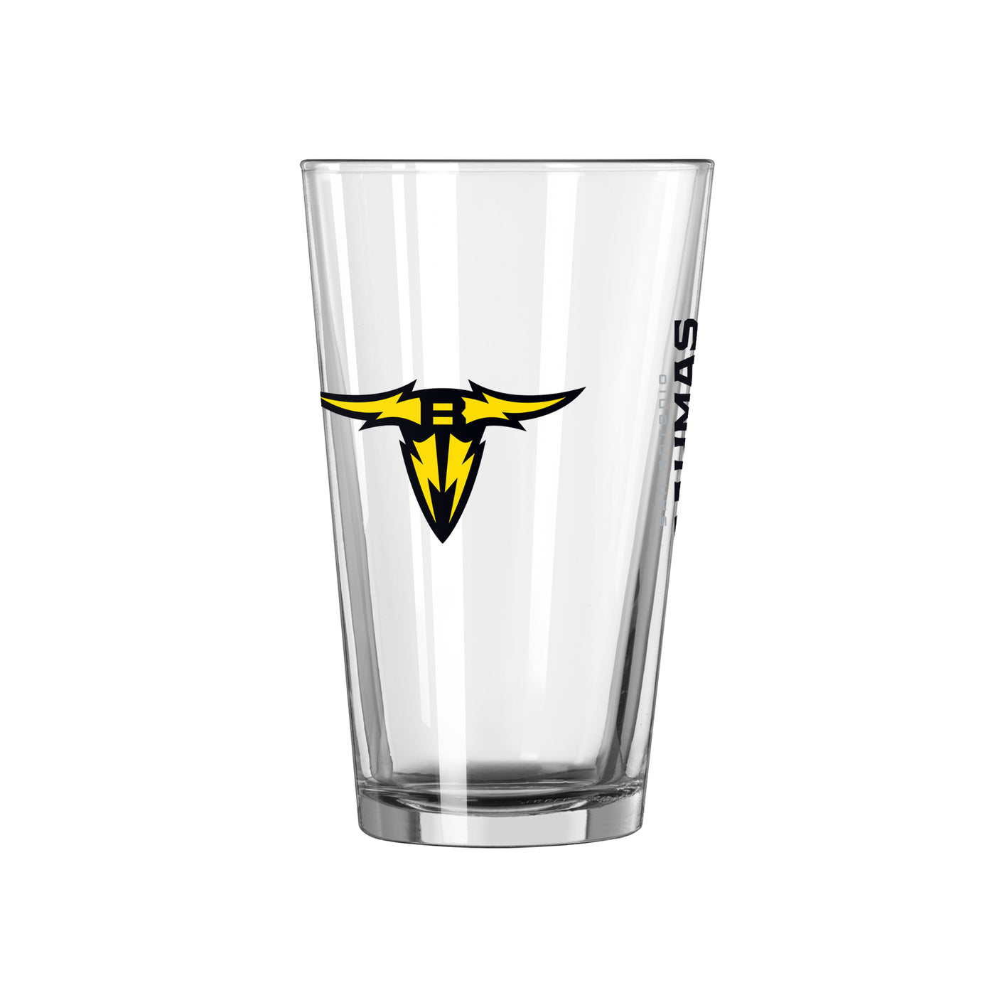 San Antonio Brahmas 16oz Gameday Pint Glass