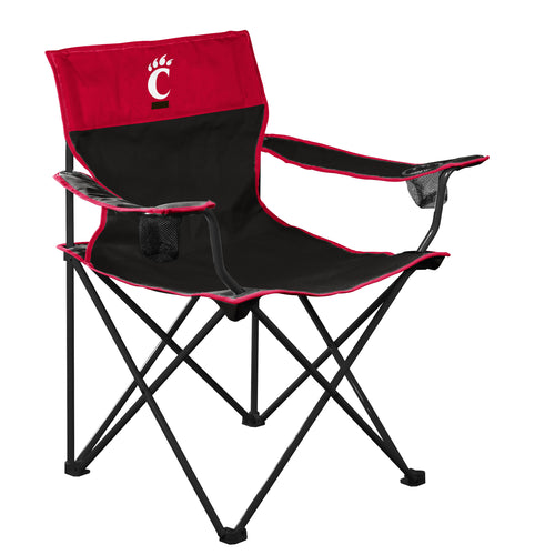 Cincinnati Big Boy Chair by Logo Brands, a comfortable furniture piece with detailed team logo and vibrant colors.