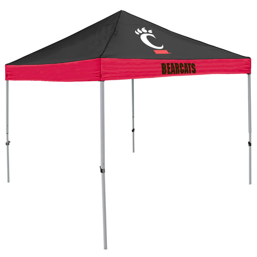 Cincinnati Economy Canopy shelter by Logo Brands, featuring a sturdy frame and fabric cover, ideal for outdoor events and markets.