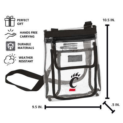 Cincinnati Gameday Clear Crossbody - Logo Brands
