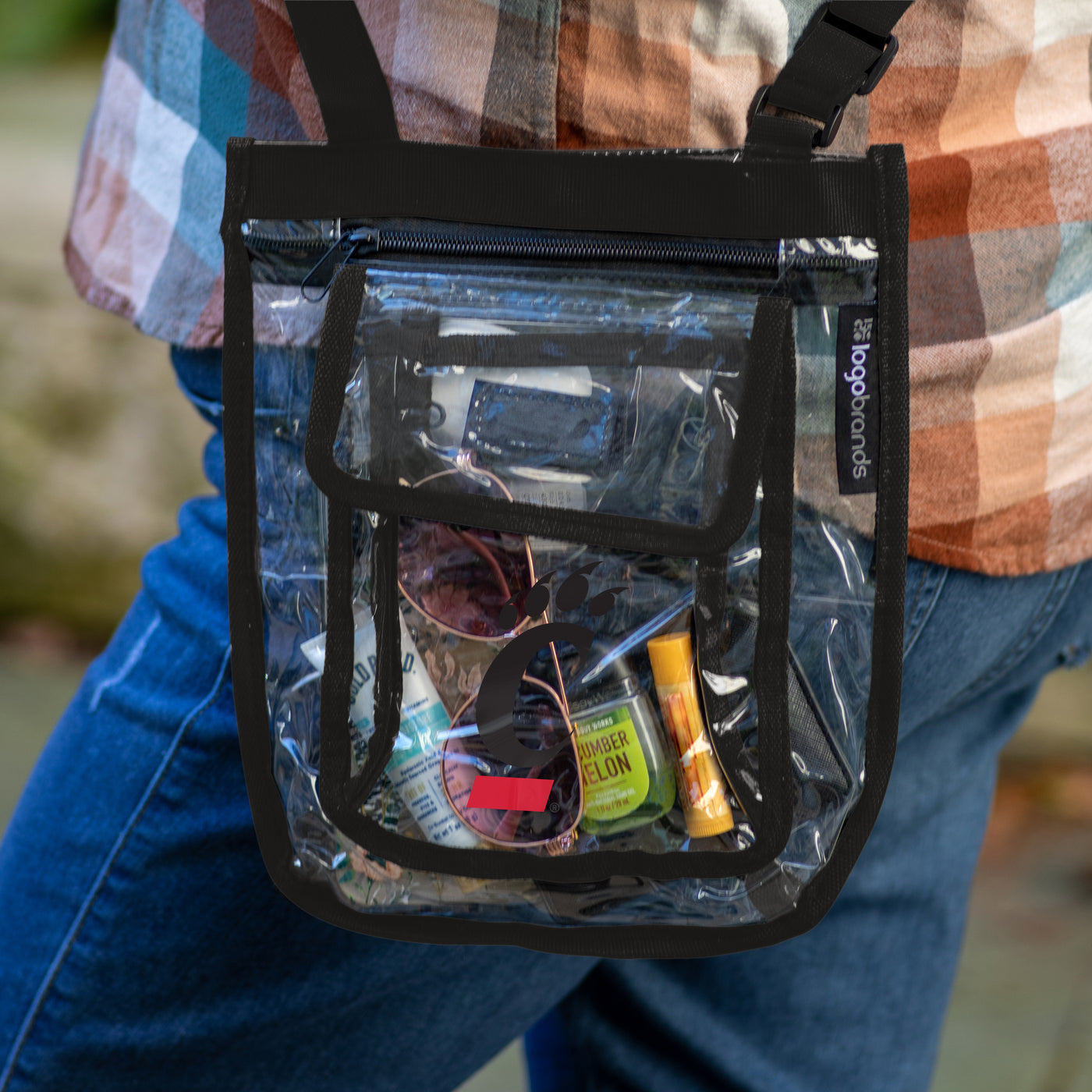 Cincinnati Gameday Clear Crossbody - Logo Brands