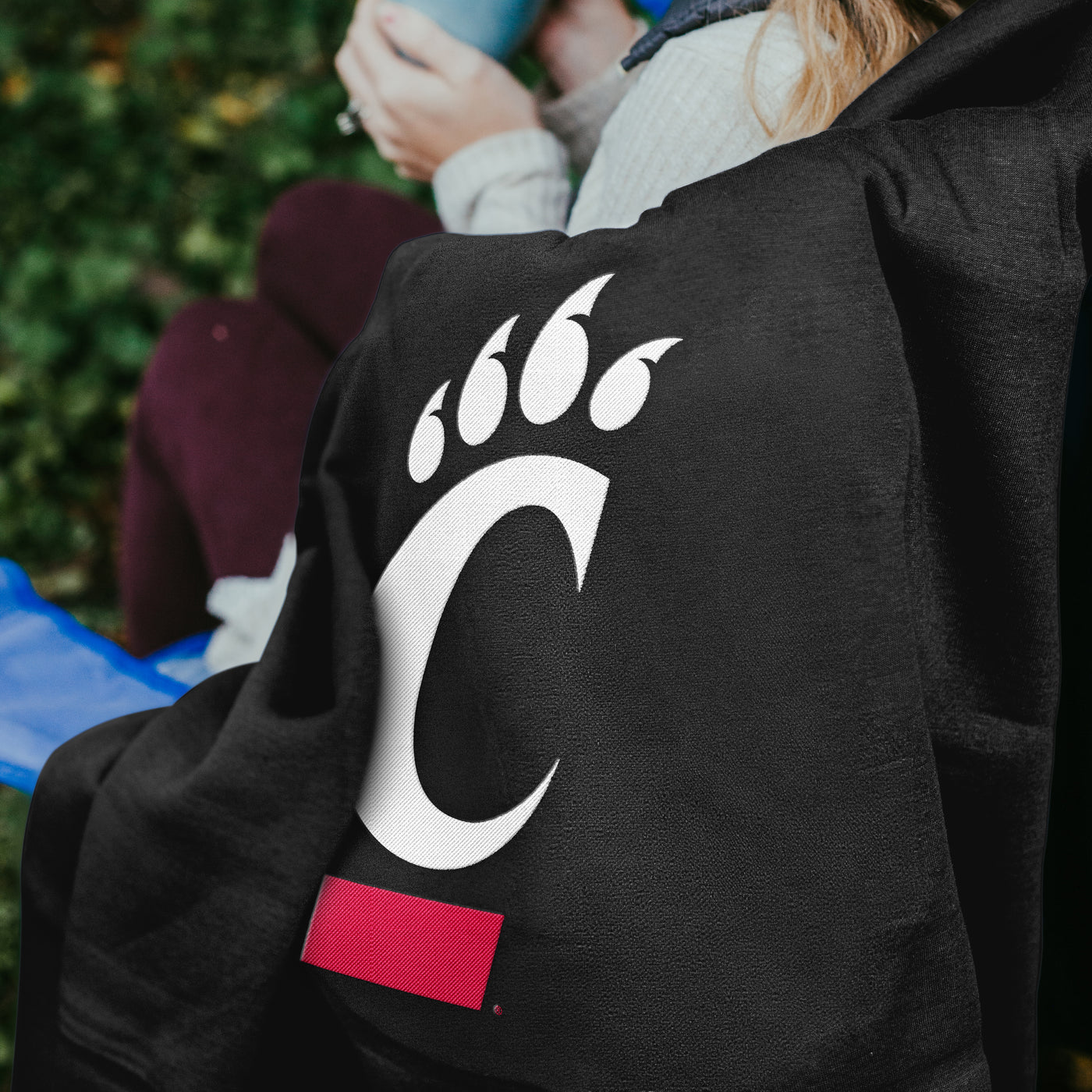 Cincinnati Sweatshirt Blanket