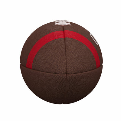 Cincinnati Team Stripe Official-Size Composite Football