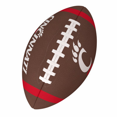 Cincinnati Team Stripe Official-Size Composite Football