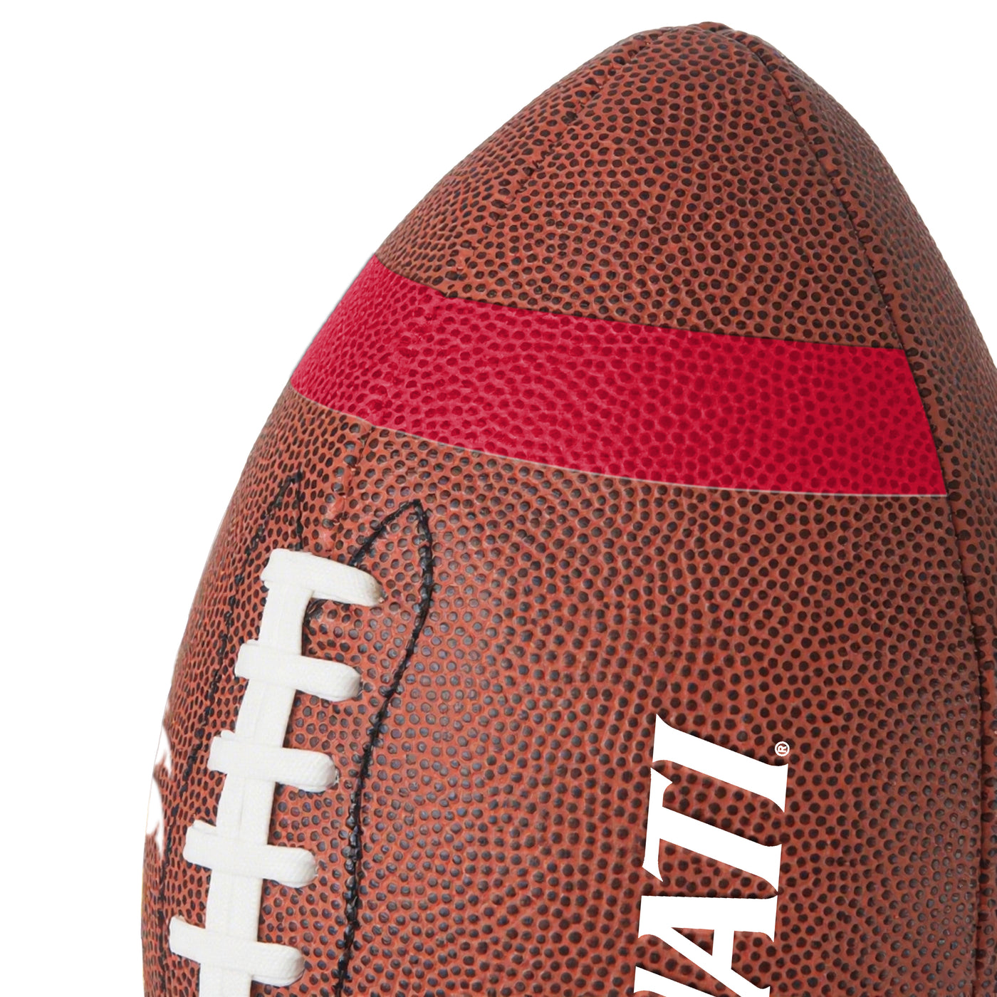 Cincinnati Team Stripe Official-Size Composite Football