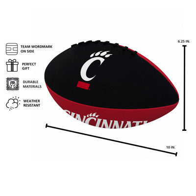 Cincinnati Pinwheel Junior Size Rubber Football