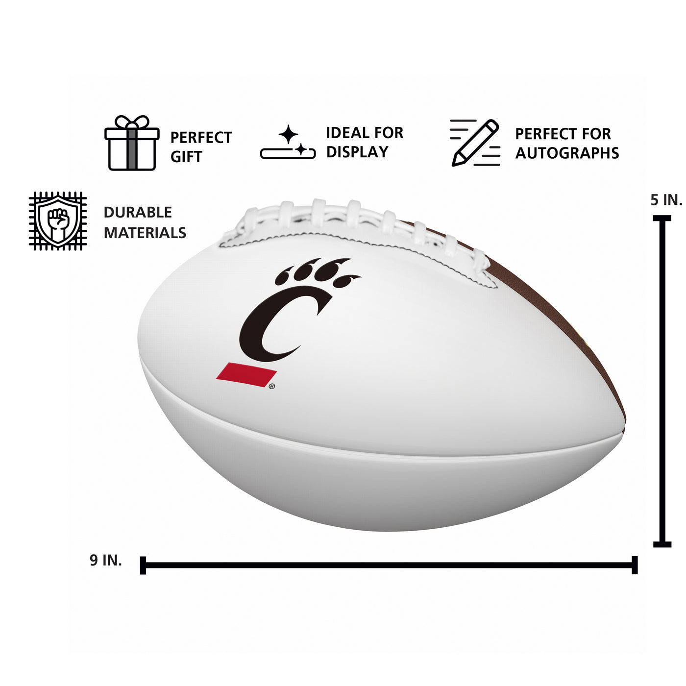 Cincinnati Mini Autograph Football