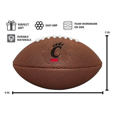Cincinnati Mini Size Composite Football - Logo Brands