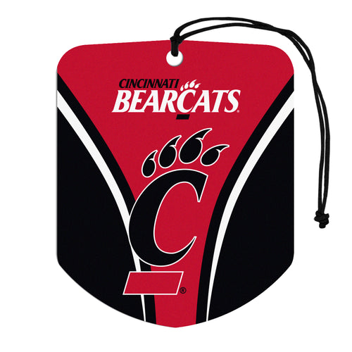 Cincinnati Air Freshener auto pack by Logo Brands featuring two freshening scent diffusers for vehicles.