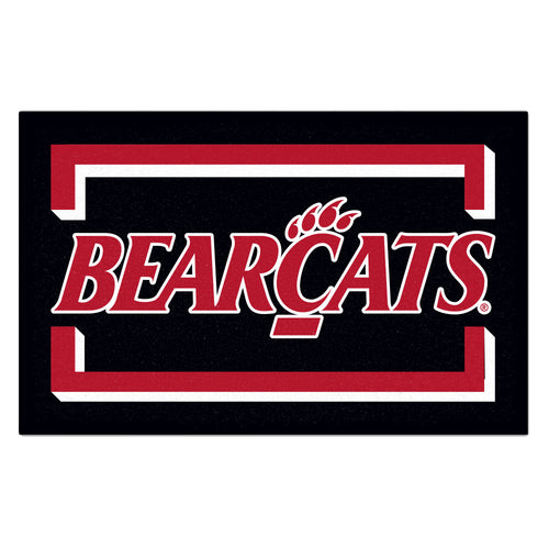 Cincinnati Starter Wordmark Mat by Logo Brands, 19x30 inch durable mat with Cincinnati logo and team name for sports fans.