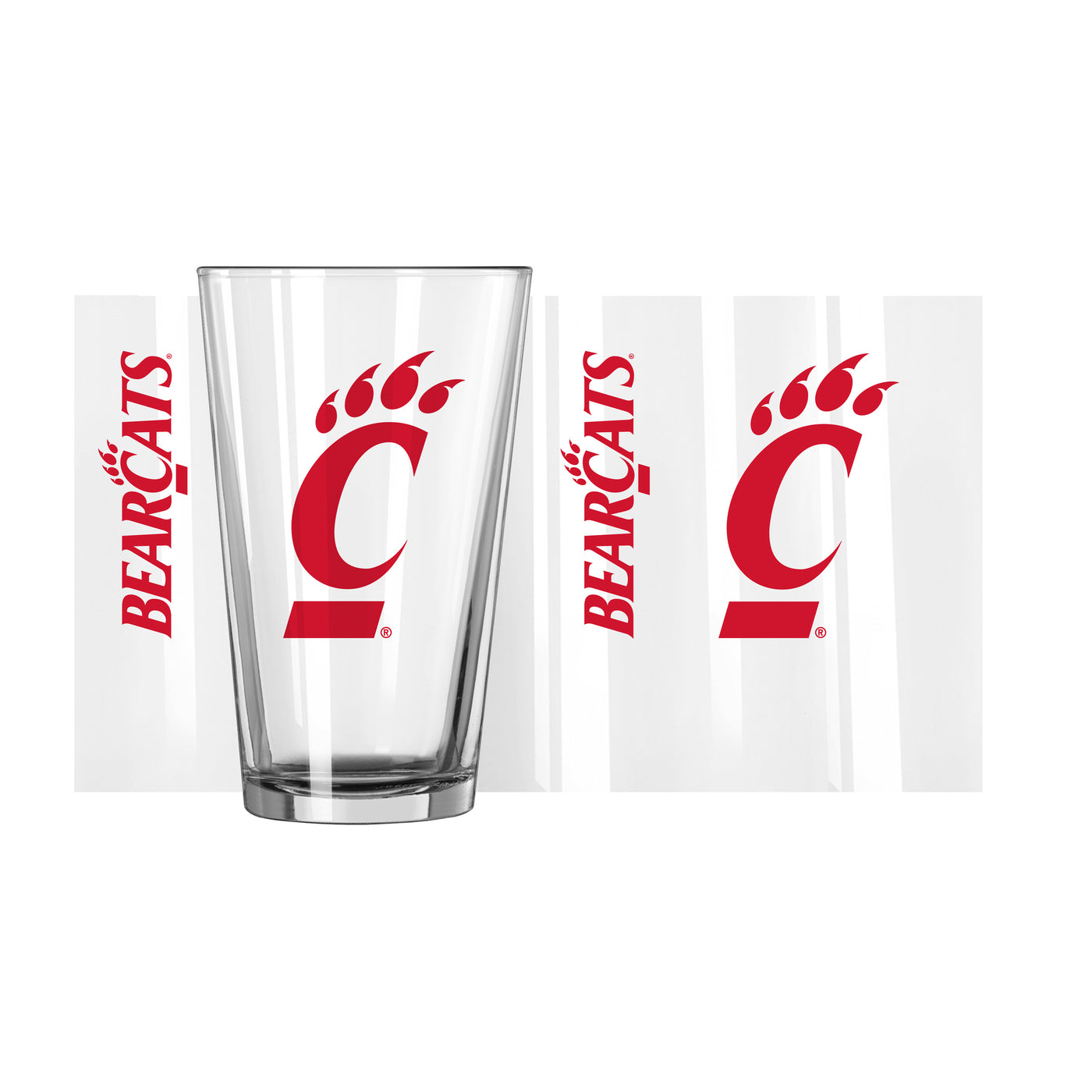 Cincinnati 16oz Gameday Pint Glass - Logo Brands