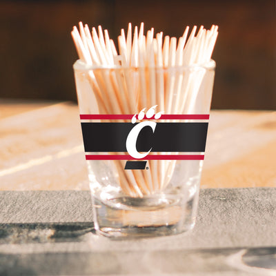 Cincinnati 2oz Stripe Shot Glass - Logo Brands