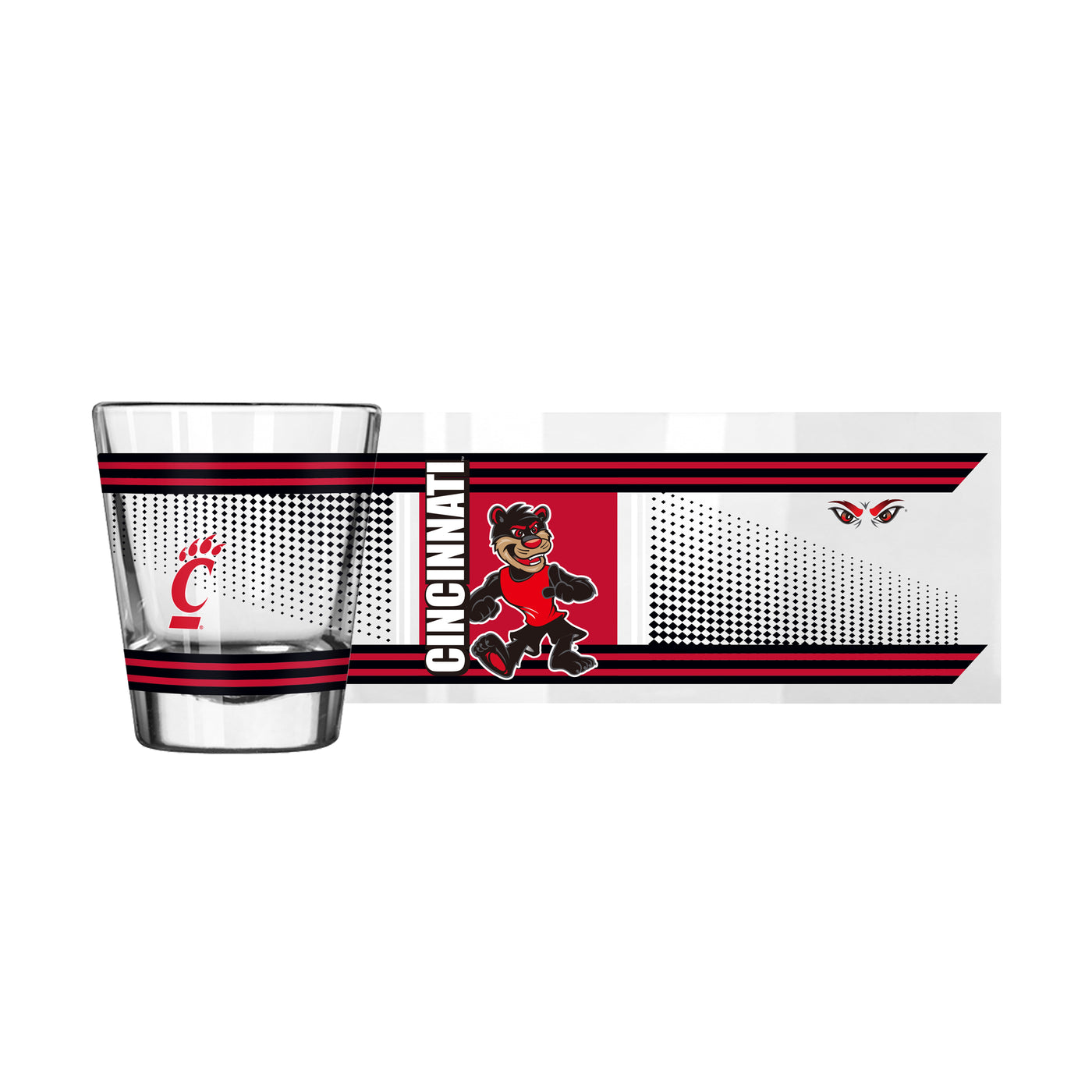Cincinnati 2oz Hero Shot Glass - Logo Brands