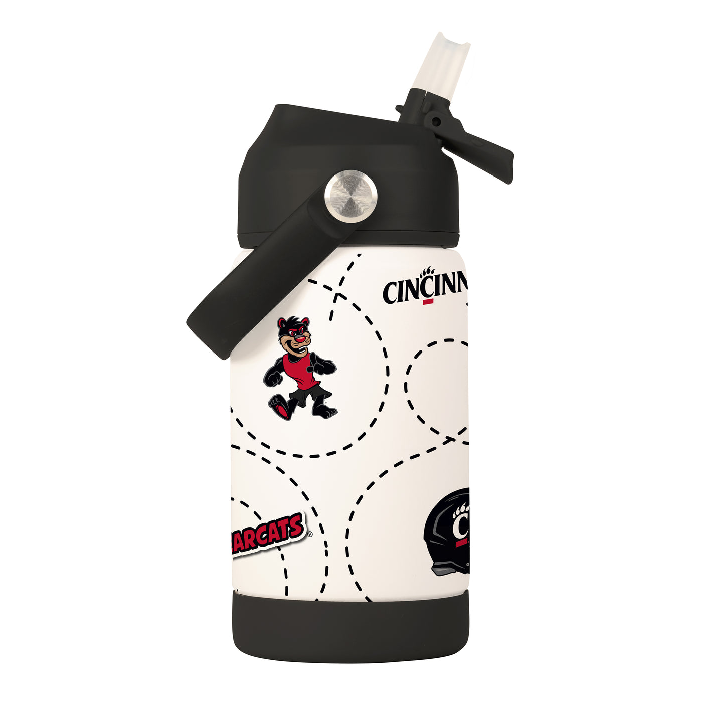 Cincinnati 12oz Mascot SS Kids Bottle