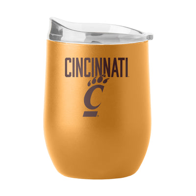 Cincinnati 16oz Huddle Powder Coat Curved Bev - Logo Brands