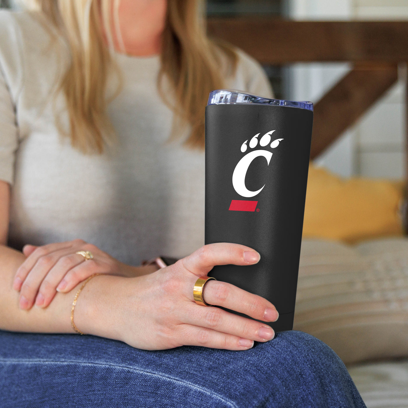 Cincinnati 20oz Flipside Powder Coat Tumbler